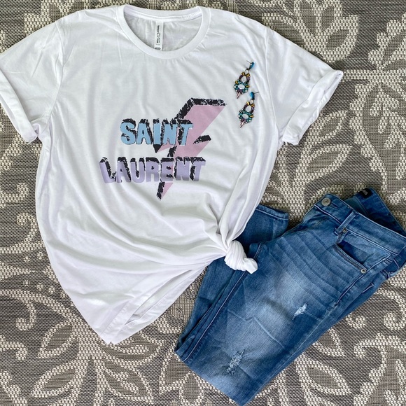 Inspired lightning bolt St. Laurent - Picture 2 of 3